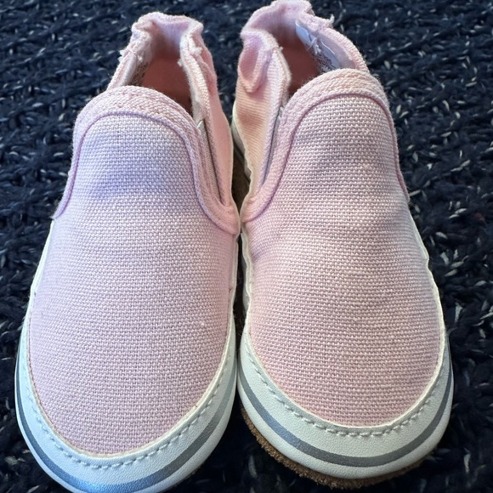 Robeez Pink Soft Sole Baby Shoes 0-6 Months